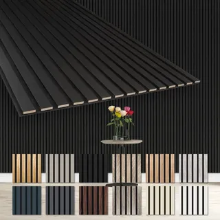 HEXIM Akustikpaneel AP12 schwarz 2 St. 278 x 60 cm