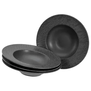 CreaTable Pastateller quadratisch 4-tlg schwarz