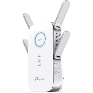 TP-Link RE655 WLAN Verstärker Repeater AC2600 (Dual-WLAN AC + N, 1733 MBit/s 5GHz + 800MBit/s 2,4GHz) & TL-WA850RE WLAN Verstärker Repeater(300 Mbit/s, WLAN Verstärker) weiß