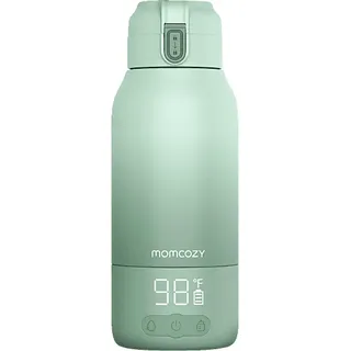 Momcozy Tragbarer Milchwärmer grün