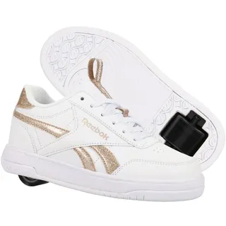 Heelys Reebok Cl Court Low (Little Kid/Big Kid/Adult) Unisex-Erwachsene Schuhe mit Rollabsatz, Weiß, 40/41 EU - 40/41 EU