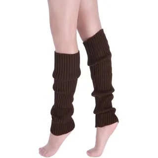 Stulpen Damen Mädchen Beinstulpen Lange Stricken Pulswärmer Leg Warmers Bequem Beinwärmer Stiefel Boot Abdeckung Socken Herbst Winter Overknee Strümpfe