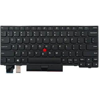 Ersatz-Tastatur ohne Hintergrundbeleuchtung für Lenovo Thinkpad X280 A285 X390 X395 L13 Gen1 (US-Englisch, ohne Hintergrundbeleuchtung)