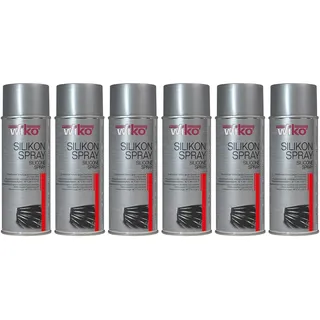 Wiko Silikon-Spray, 400 ml, 6 Stück