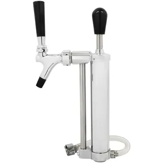 ich-zapfe Bierpumpe, Picknickpumpe mit Zapfhahn, mit Kolbenschankhahn 5/8" Co2-Abgang