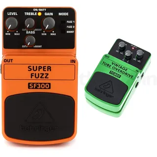 Behringer SUPER FUZZ SF300 3-Mode Fuzz Distortion Effektpedal