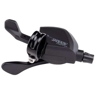 T.O.M. MicroSHIFT Advent Xpress Left Side Shifter; 2x9 speed black - Schwarz