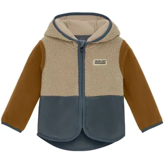 Color Kids Baby Teddy Fleece Jacket 742173 stormy weather (7842) 80