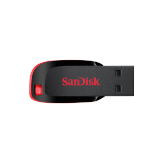 SanDisk Cruzer Blade 64 GB schwarz/rot USB 2.0