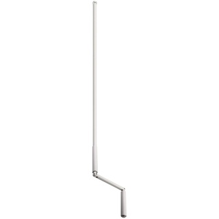 Schellenberg 11114 Kurbelstange mit Sicherungsclip, 140 cm, vormontiert, Weiß