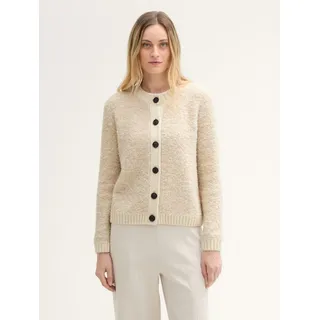 Tom Tailor Cardigan mit Wollanteil, Beige, XL