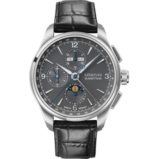 Union Glashütte Belisar Chronograph Mondphase Leder 42,0 mm D014.425.16.087.00