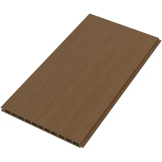 WPC-Steckzaunsystem MAX-XL in teak - 1 Lamelle