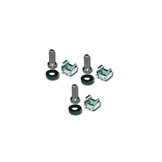 Rack Magic 40'er Kafigmutternsatz Schwarze Schrauben