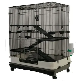 Nagervoliere BIG CAGE XL Nagerkäfig Käfig Voliere Metall Nager Kleintierkäfig