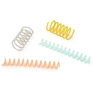 beeztees Katzenspielzeug Spirale 6 x 2,5 cm mehrfarbig