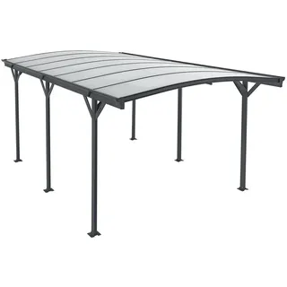 Juskys Carport 5 x 3 m mit Bogendach