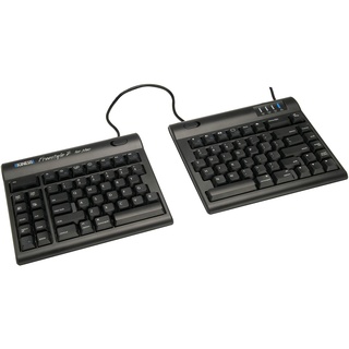 R-GO Tools Kinesis Freestyle 2 22,9 cm (9 Zoll) QWERTY-Tastatur für Mac schwarz