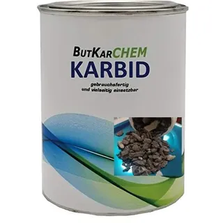 ButKarCHEM (1x500gr) Karbit (Kabit Kabitt karbitt Karbit Karbid Steine) nur 3% Staubanteil lang anhaltendes Gas (Karbid Lamp Lab Nr.33469187)(24h Sofort - Versand (1x500gr)