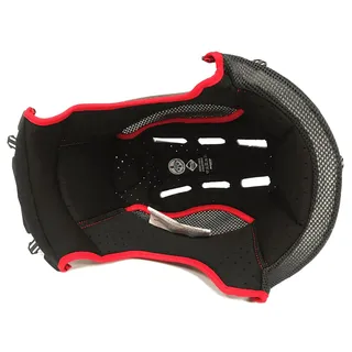 Nolan N70-2 Innenfutter XL Schwarz/Rot
