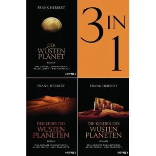 Der Wüstenplanet Band 1-3: Der Wüstenplanet / Der Herr des Wüstenplaneten / Die Kinder des Wüstenplaneten (3in1-Bundle)