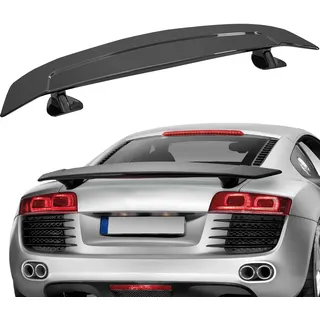 Vevor GT Wing Autospoiler, 117,6 cm Universalspoiler, Kompatibel mit den meisten Limousinen und Coupés, Hochfestes ABS-Material, Auto Heckspoilerflügel, Racing Spoiler BGW/JDM Drift Glänzend Schwarz