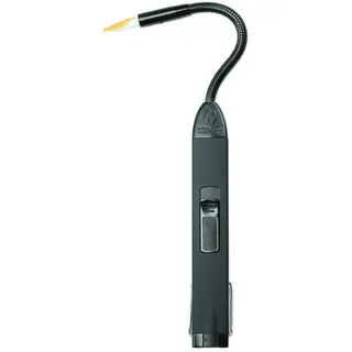 Zippo Stabfeuerzeug mit flexiblem Hals, Schwarz, mit einstellbarer Flamme