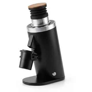 ROASTLY DF64 Kaffeemühle Gen 2 II V2.5, Berühmtes White Label, Elektrische Einzeldosis-Kaffeemühle, Nahezu Retentionsfrei (Schwarz) - Schwarz