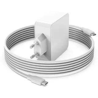 Superer 65W USB C 7,5Ft Schnell Ladegerät Passend für Samsung Galaxy Book Pro 360, für Notebook 7 9 Pro Pen NP950QDB NP930QDB NP950XDB 15,6" & 13,3" Book 2 3 4 5 360 14 16 Zoll Netzteil Ladekabel