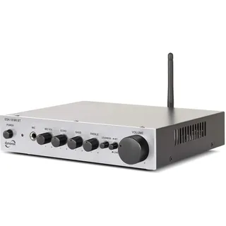 Dynavox ESA-18 MK BT Stereo-Verstärker (Verstärker), Stereoverstärker, Silber