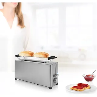 Princess Langschlitz-Toaster Silber