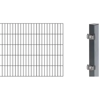 Set 1 Matte 200 x 100 cm anthrazit