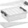 Q-Line Aufbewahrungsbox 20 x 15 x 6 cm 6-tlg. transparent