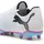 puma white/puma black/poison pink 45