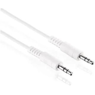 HDSupply HDS LPAC011-001 - Audio Kabel, 3,5 mm Klinkenstecker , 0,1 m, weiß