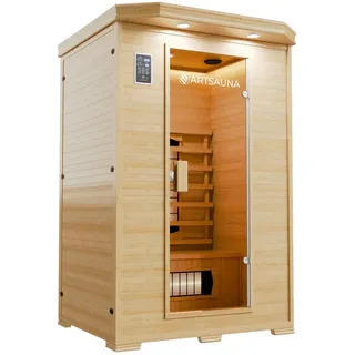 Artsauna Oslo Vollspektrumstrahlern & Hemlockholz