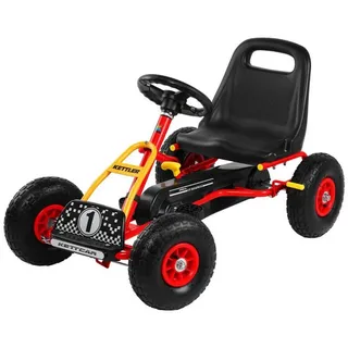 KETTLER Tretfahrzeug KETTLER Kettcar Retro, Luftreifen, Kupplung, Handbremse rot