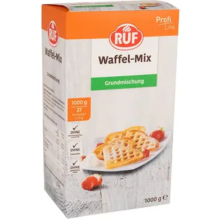 RUF Waffel Mix Backmischung für Waffelteig Grundmischung 1000g