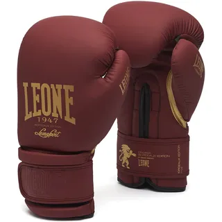 Leone 1947 LEONE 1947, Boxhandschuhe der Bordeaux-Edition, Unisex-Erwachsene, Bordeaux, 10 OZ (50), GN059X