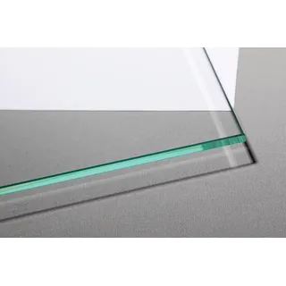 ESG Tischplatte nach Maß – Individuell Anpassbare Glasplatte – klar – 6 mm – Tischplatte, Glasplatte Küche - Sicherheitsglas nach Maß für Tischplatten, Möbelauflagen – Made in Germany