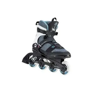 K2 Alexis 80 PRO Inline Skates Black/Gray/Light Blue - schwarz - 36