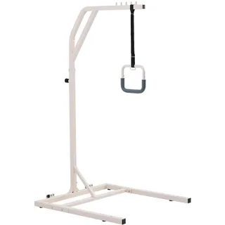 Vevor Bettgalgen 990x900x1730 mm, höhenverstellbarer Krankenaufrichter, Bettaufrichter bis 136 kg, Aufstehhhilfe für ältere oder bettlägerige Menschen, für Krankenhaus, Pflegeheim & häusliche Pflege