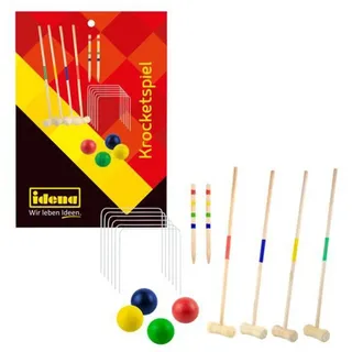 IDENA Krocketspiel Holz