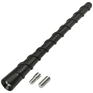 tomzz Audio 1219-001 HQ Ersatzstab Antennenstab Gewinde M5 M6 Länge ca. 18,5cm kompatibel mit Hyundai i20 i30 Tucson Kia Picanto Rio Sportage uva