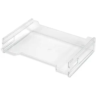 Herlitz Ablagekorb A4 quer, transparent