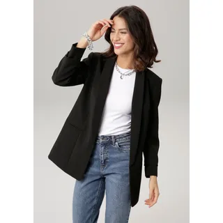 LAURA SCOTT LAURA SCOTT, Longblazer in schwarz, | Gr. 42,