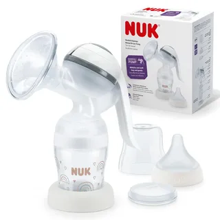 NUK Handmilchpumpe Perfect Match, Transparent