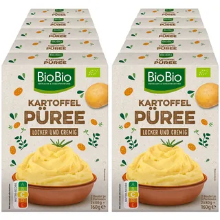 BioBio Kartoffelpüree 2 x 500 ml, 10er Pack