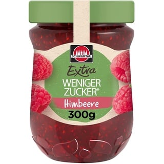 Schwartau Extra Weniger Zucker Himbeere, 300g