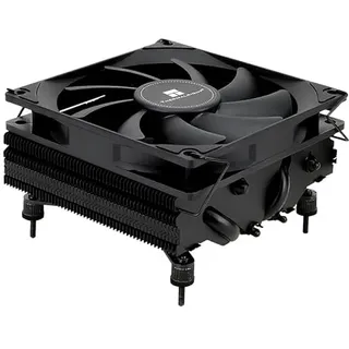 TR-Thermalright AXP90 X47 Black CPU-Kühler-47mm Höhe, leiser 92mm Low Profile Lüfter-2700U/min, für AM4/AM5,Intel LGA1851/1700/115x/1200,ITX PC Kühler-Schwarz